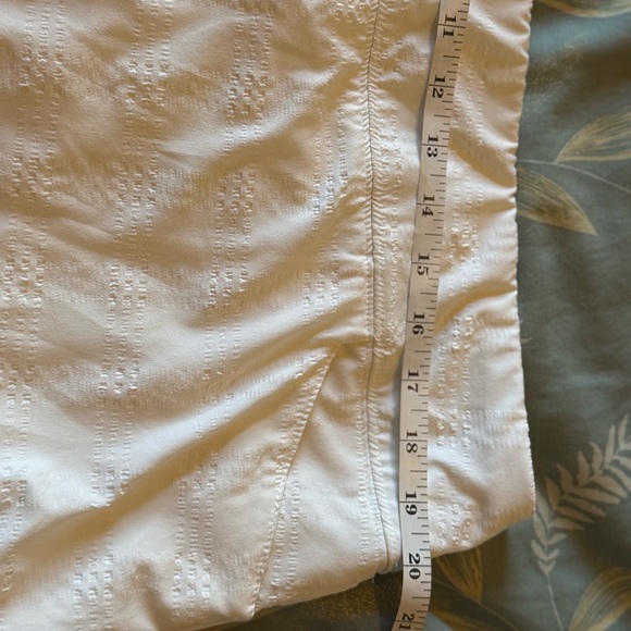 Lady Hagen White Pleated A-line Mini Skirt Size XXL - Picture 7 of 7